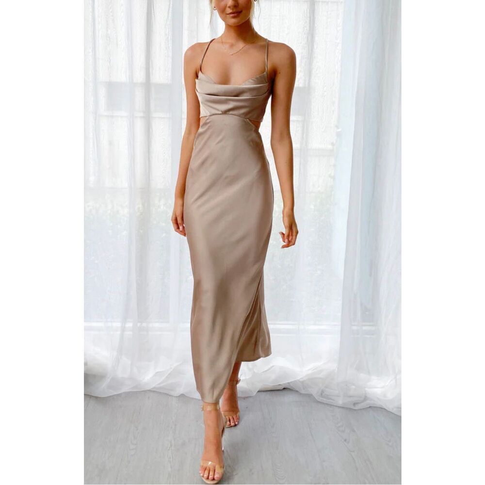 Lilyful Cut Out Evening Dress